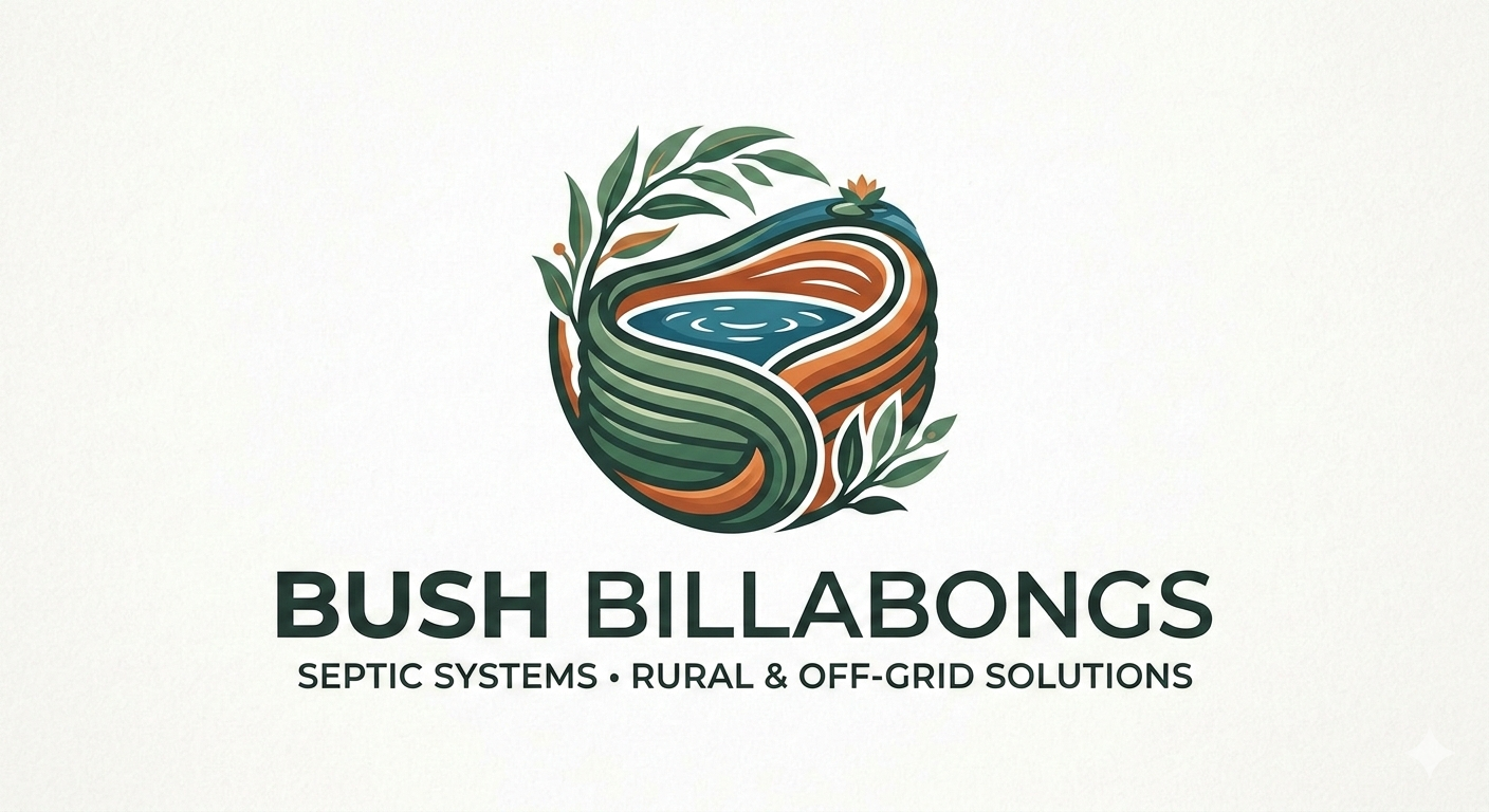 Bush Billabongs logo — septic systems and rural solutions