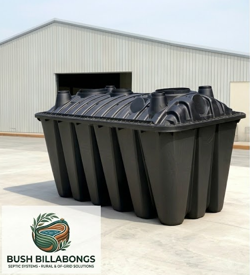 1500L ribbed septic tank for tiny homes and small dwellings